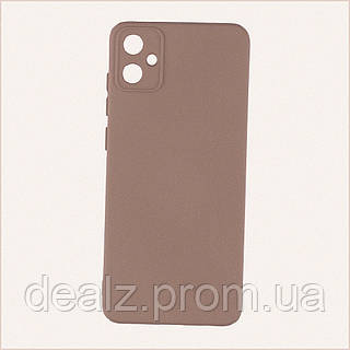 Чехол с рамкой камеры Silicone Cover A Samsung Galaxy A05 Pink Sand 85X252K70E