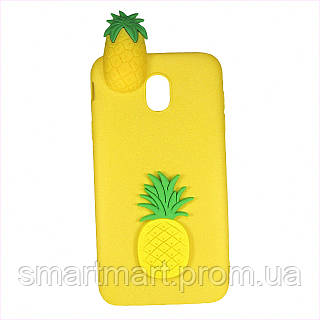 Чохол Cartoon Case 3D для Samsung J530 Galaxy J5 2017 Ананаси, 16KC97438
