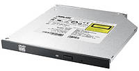 Привід оптичний внутрішній ASUS SDRW-08U1MT DVD+-R/RW burner SATA чорний Bulk для ноутбука Slim