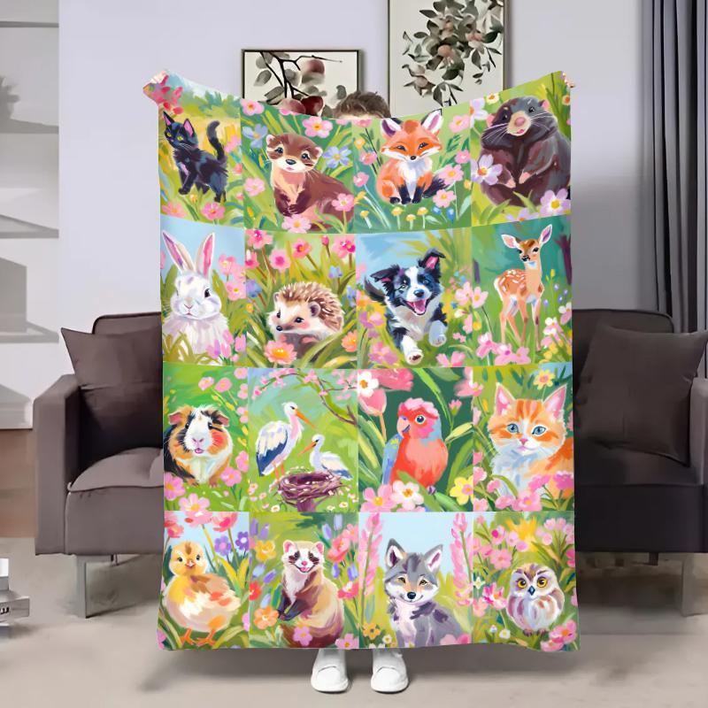 Плед 3D Веселі друзі 32653 135х160 см