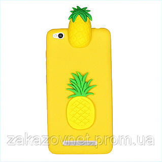 Чохол Cartoon Case 3D для Xiaomi Redmi 5A Ананаси, 16M964P1M1