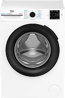 Стиральная машина Beko фронтальная, 8кг, 1000, A, 55см, дисплей, инвертор, пар, белый