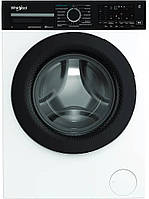 Пральна машина Whirlpool фронтальна, 7кг, 1400, A, 49.6см, дисплей, пара, інвертор, люк чорний, білий