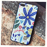 Чохол Epoxy Case для Apple iPhone 7 Plus / 8 Plus Blue Flower 6K53T6370X