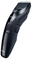 Машинка для стриження  Panasonic, для голови, бороди і вусів, мережа+акум., насадок-1, сталь, чорний
