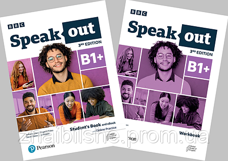 SpeakOut 3rd Edition B1+ Student's Book + Workbook (підручник + зошит)