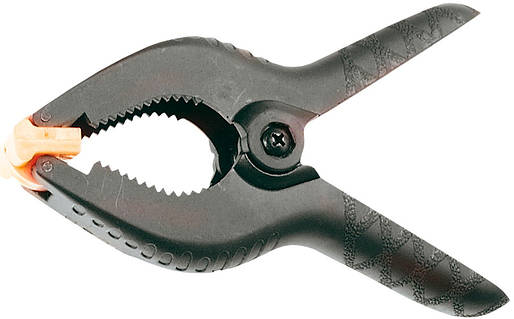 Струбцина Top Tools, затискач пружинний, пластик, 150мм