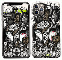Пластиковий чохол Endorphone на iPhone 11 Pro Max Тату Вікінг (4098t-1723-26985), 182B5X75C6