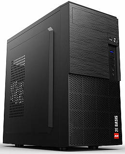 Корпус 2E Basis RD860-3U без БП, 1xUSB3.0, 2xUSB2.0, VGA 320мм, mATX, черный