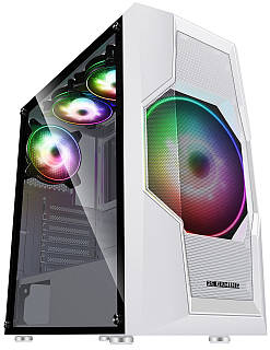 Корпус 2E GAMING Turbo G2057W без БЖ 2xUSB3.0, 1xUSB2.0, 1x200мм ARGB, 3x120мм ARGB, VGA 345мм, LCS ready, HUB, TG Side Panel,