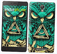 Пластиковий чохол Endorphone на Xiaomi Redmi Note 2 Сова Арт-тату (3971m-96-26985) 16CM1E1896