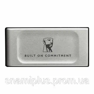 Внешний накопитель SSD, 500Gb, Kingston XS2000 "BoC", Grey (SXS2000/500GA)