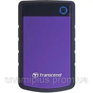 Внешний жесткий диск 2Tb Transcend StoreJet 25H3, Purple (TS2TSJ25H3P)