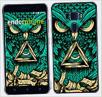 Пластиковий чохол Endorphone на Asus Zenfone 3 ZE552KL Сова Арт-тату (3971m-448-26985), M1820K424