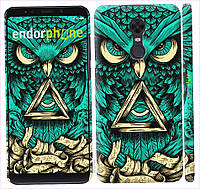 Силіконовий чохол Endorphone на Xiaomi Redmi 5 Plus Сова Арт-тату (3971u-1347-26985), 1537T7B50