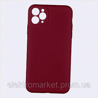 Чохол Full Frame Camera Protective для Apple iPhone 11 Pro Max Wine red 75744E19A