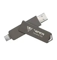 Зовнішній накопичувач SSD, 512Gb, Patriot PVP30, Grey (PVP30512G28UDG)