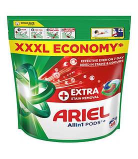 Капсулы для стирки Ariel экстра очистки для всех типов тканей 44 шт