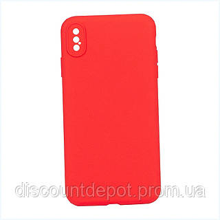 Чохол Full Frame Protective Camera Apple iPhone Xs Max Red, C87T2A5321