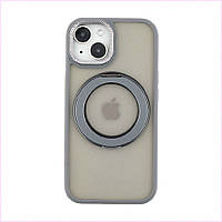Чохол TPU+PC MagSafe 360 Spin Case Apple iPhone 15 Grey (36807_3609246), 8C8X95388