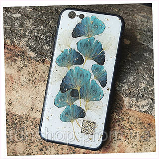 Чохол Epoxy Case для Apple iPhone 6 Plus / 6S Plus Blue Leaves, 6536043HH