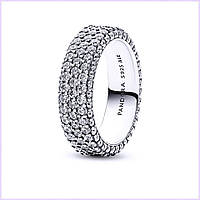Кольцо No Brand Три ряда паве 192634C01 54 (2545256864) 88XA94497