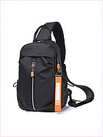 Сумка-слінг 30,5 х 18 х 10 см Weatro Чорна ssch-kit-005, X8529E463