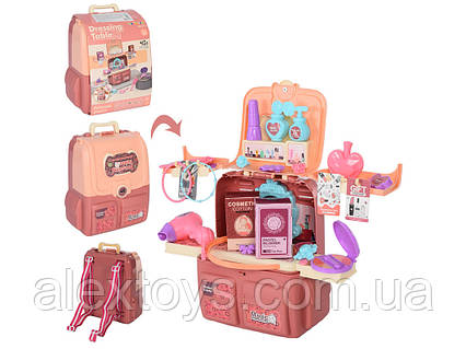 Набір перукаря 8722 аксесуари, 40предм., стіл-склад. в валізу, карт.оберт., 20-23-11см.