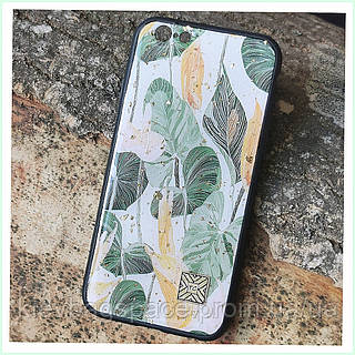 Чохол Epoxy Case для Apple iPhone 6 Plus / 6S Plus Green Leaves 6P5C3603E6