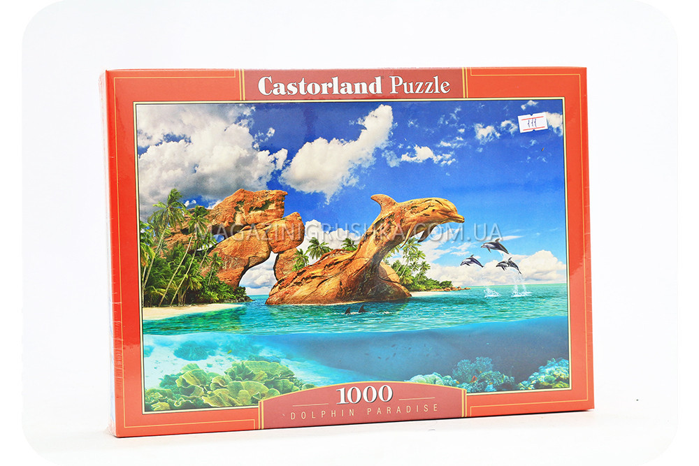 Пазл Сastorland 1000 елементів (68*47 см) - Рай дельфінів (З-103508)