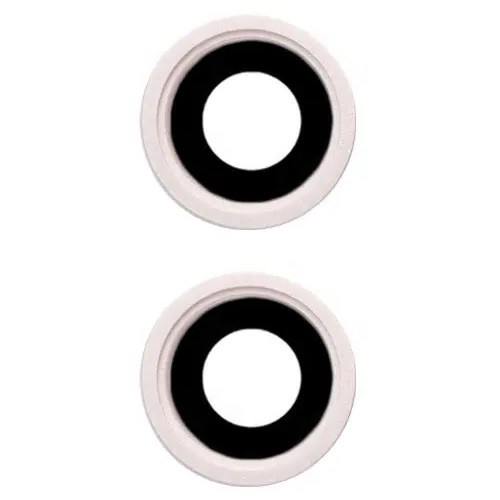 Скло камери iPhone 13 /13 Mini сріблястий, Starlight + кільце, комплект 2 шт., фото 1