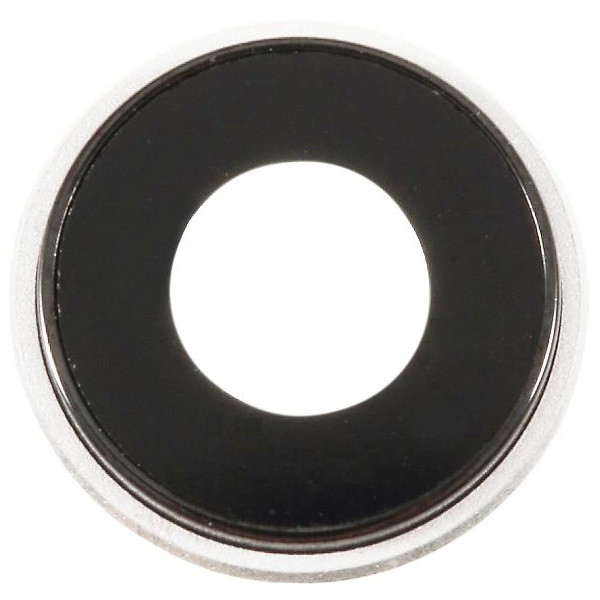 Скло камери iPhone XR біле + кільце, фото 1