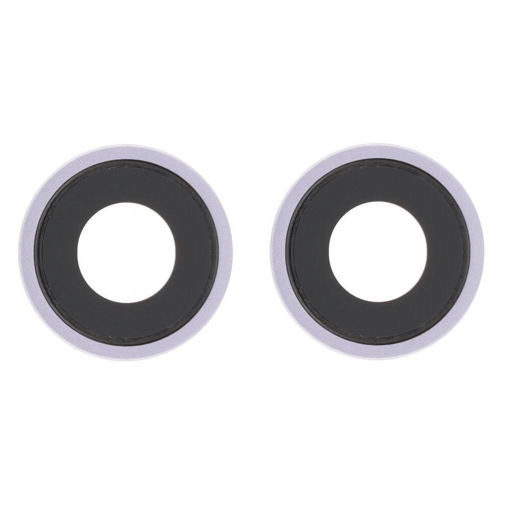 Скло камери iPhone 14 /14 Plus фіолетове, Purple+ кільце, комплект 2 шт., фото 1