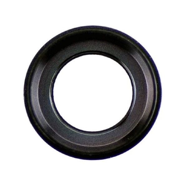 Скло камери iPhone 7 чорне + кільце, фото 1