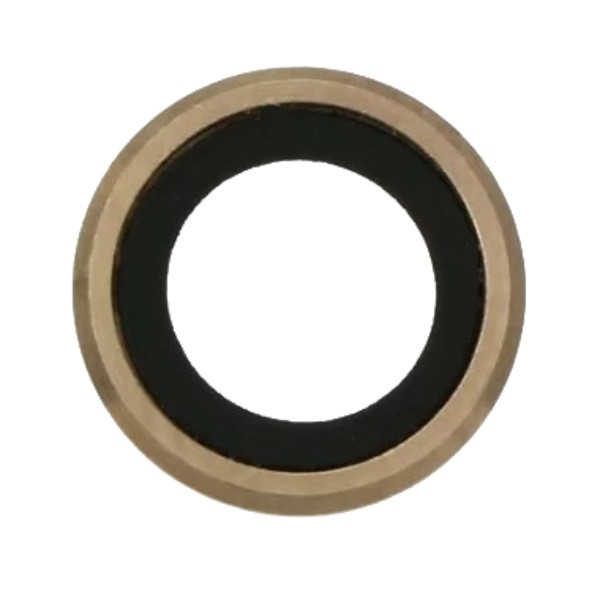 Скло камери iPhone 6 Plus /6S Plus золотисте + кільце, фото 1