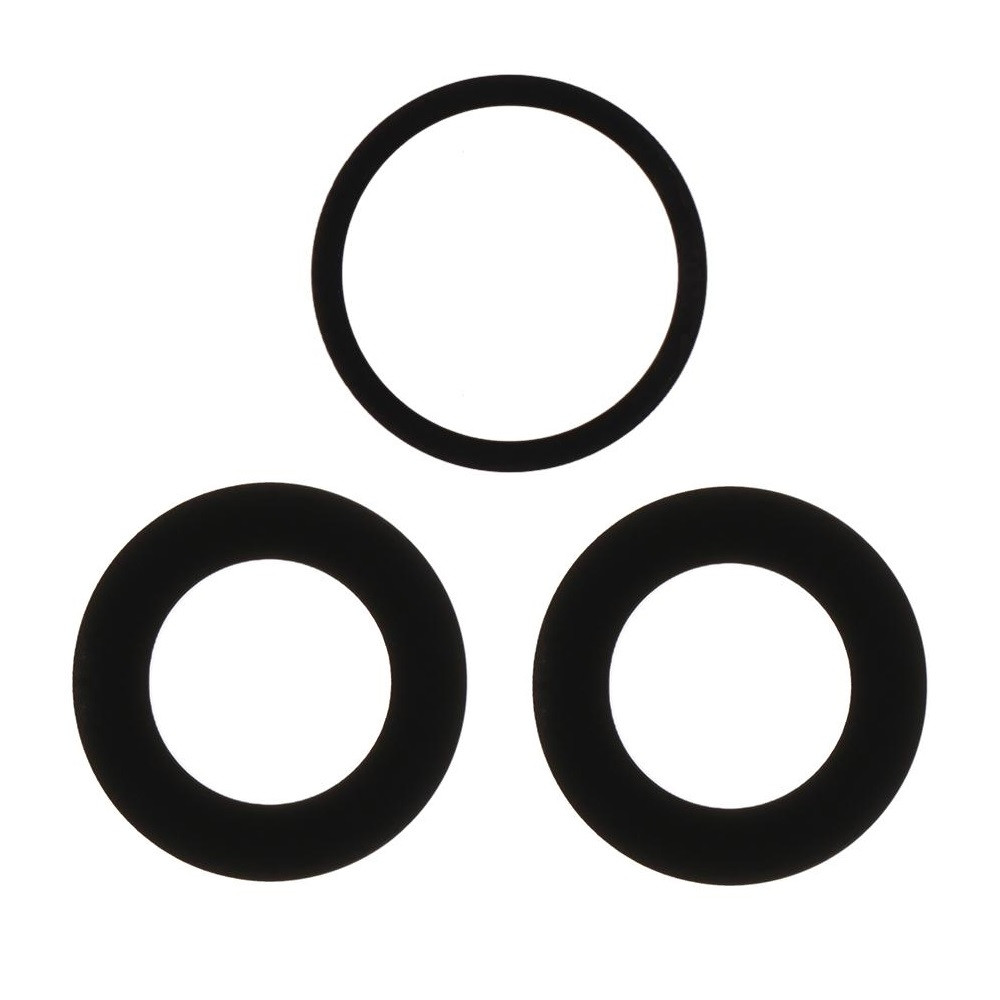 Скло камери iPhone 15 Pro Max без рамки, комплект 3 шт., фото 1