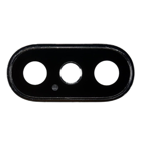 Скло камери iPhone XS /XS Max сіре, Space Gray + кільце, фото 1