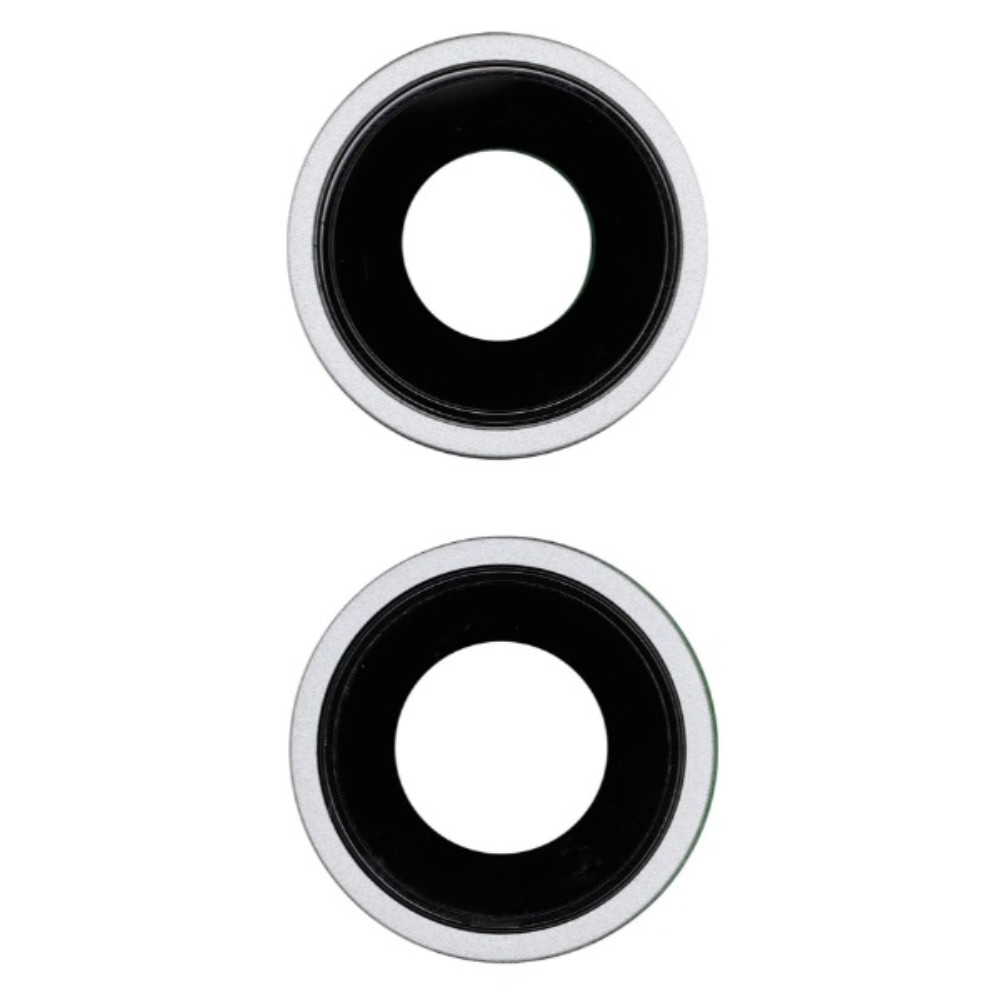 Скло камери iPhone 15 /15 Plus блакитне, Blue+ кільце, комплект 2 шт., фото 1