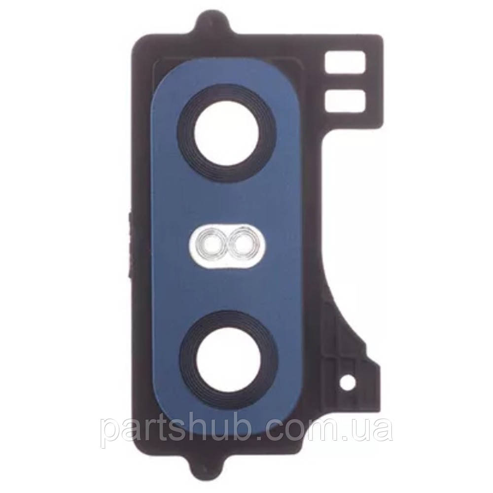 Скло камери LG G6 H870 H871 H872 H873 LS993 US997 VS998 пластик (з синьою рамкою), фото 1