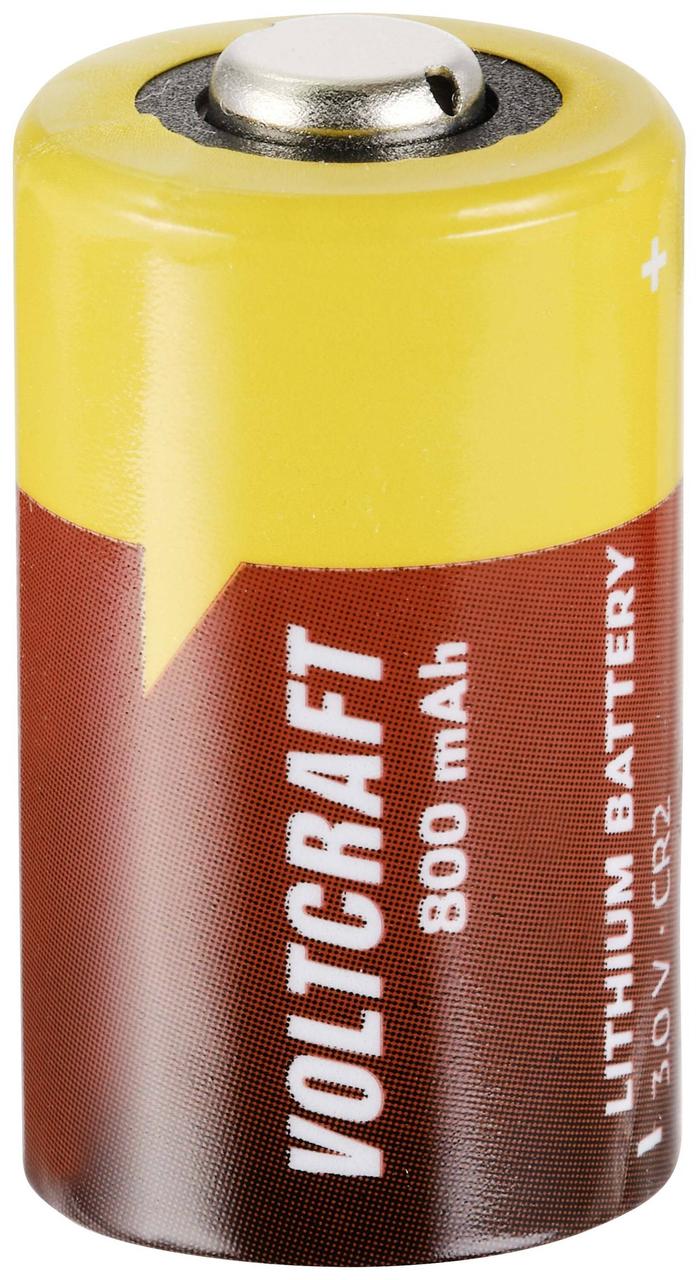 Батарейка для камери CR 2 VOLTCRAFT CR2 800 мАг 3 В 1 шт., фото 1