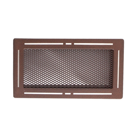 Вентиляційна камінна решітка Trend, блискучий коричневий