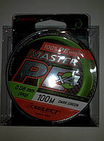 Шнур Select Master PE 100m 0.06mm 9kg