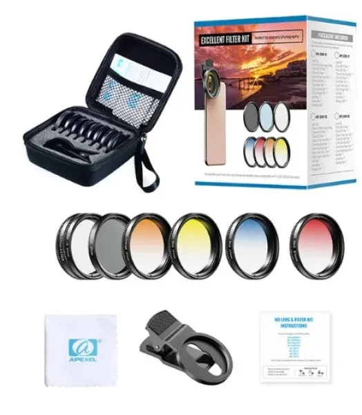 Лінза для камери Infinity Apexel 7 в 1 APL-DG11 Smartphone Microscope, фото 1