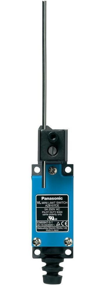Кінцевий вимикач важільний з регульованою штангою AZ8107CEJ (Panasonic)