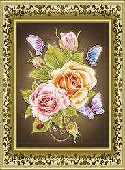 ЛВТ-12. Схема Троянди (кругова вишивка)