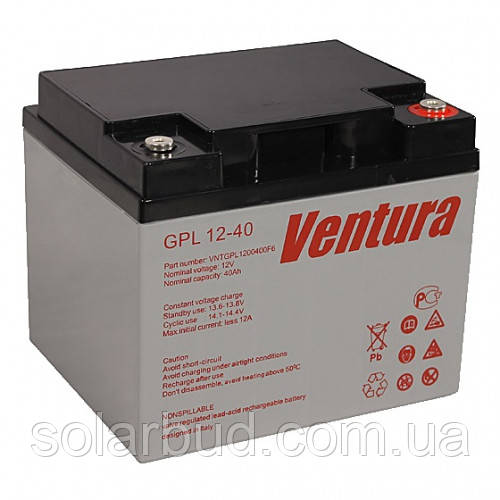 Акумулятор Ventura GPL 12-40