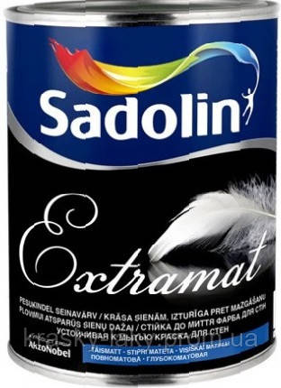 Фарба для стін EXTRAMAT Sadolin 10 л