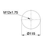 Пневмоподушка Schmitz RML75269 (BLACKTECH), фото 2