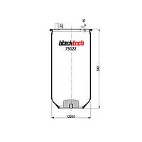 Пневмоподушках Renault без склянки RML75022 (BLACKTECH)