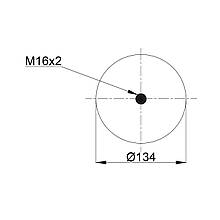 Пневмоподушках BPW RML7062 (BLACKTECH)